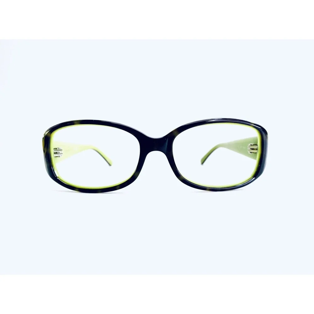 Kate Spade Eyeglasses Brown Tortoise Green Lucite DV2 Y2 53 16 130